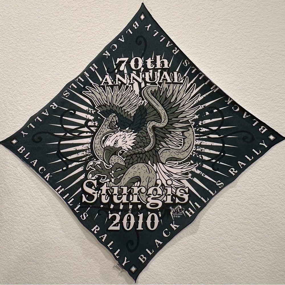 STURGIS 2010 BIKERS BANDANA
